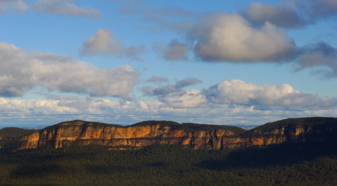 Fahrrad vs. Auto in den Blue Mountains