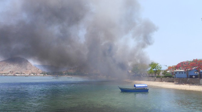A fiery welcome to Sumbawa