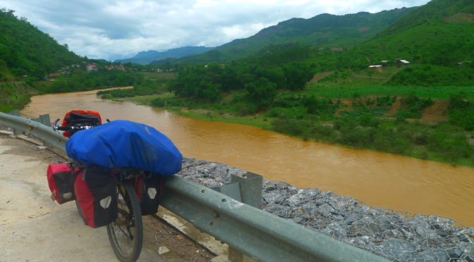 Cycling and resting in northern Vietnam